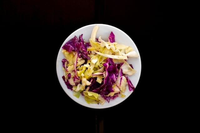 A la Carte Yuzu Slaw.